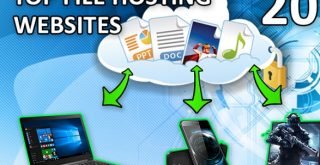 Top of file hosting services - October 2019